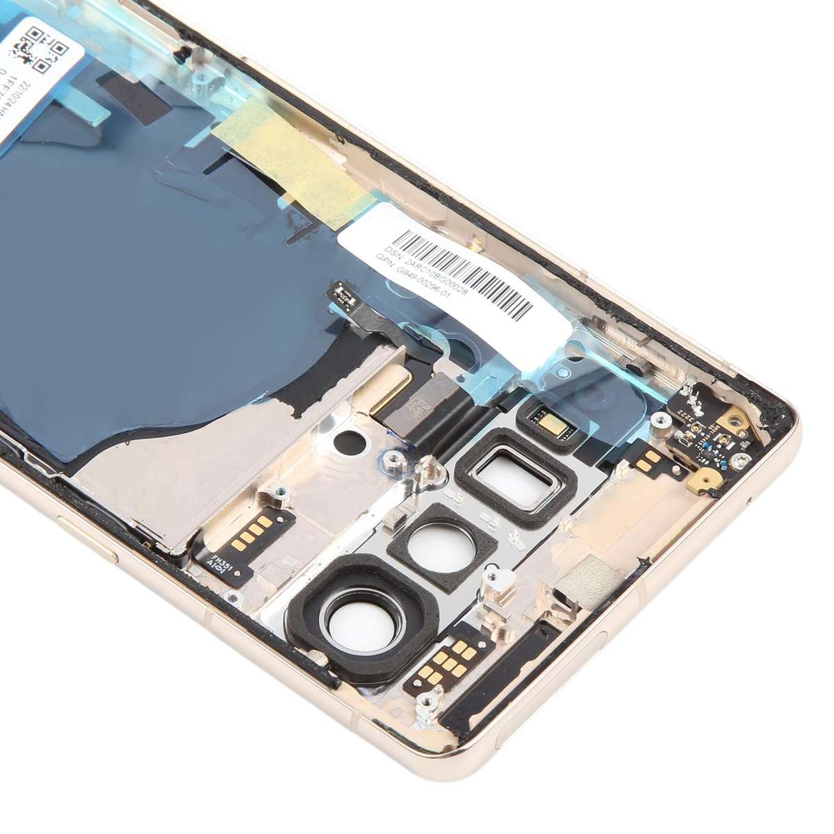 For Google Pixel 7 Pro Original Back Cover Full Assembly(Black)