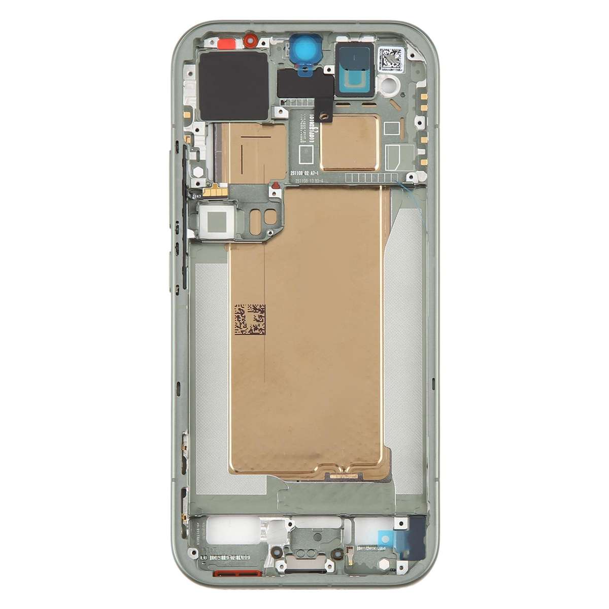 For Xiaomi 17 Pro Original Middle Frame Bezel Plate (Black)