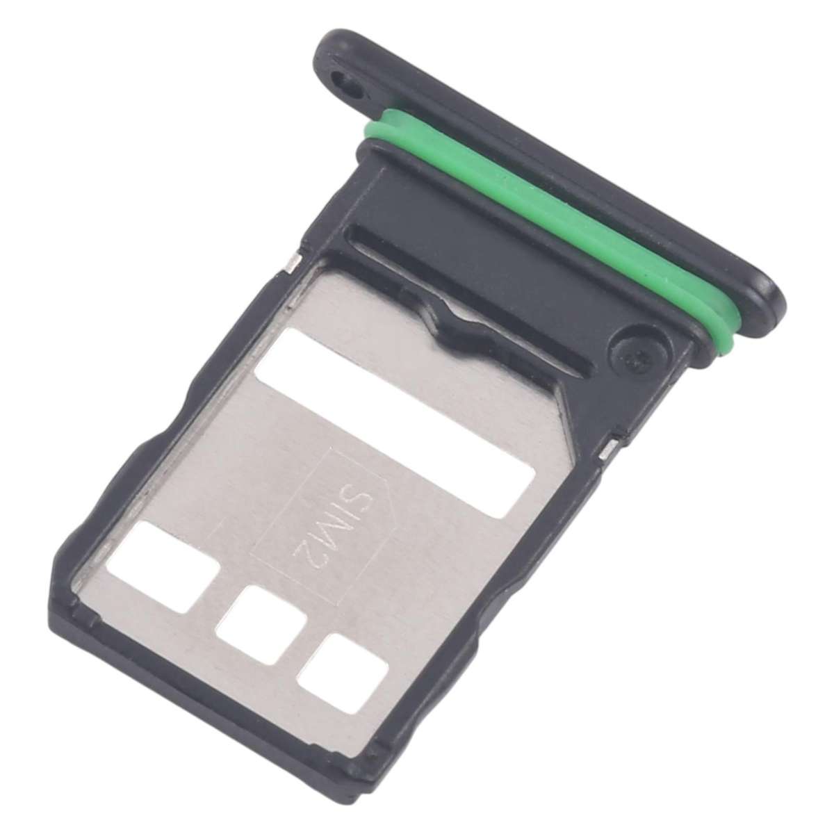 For Honor 80 Pro 10pcs Original SIM Card Tray + SIM Card Tray (Black)