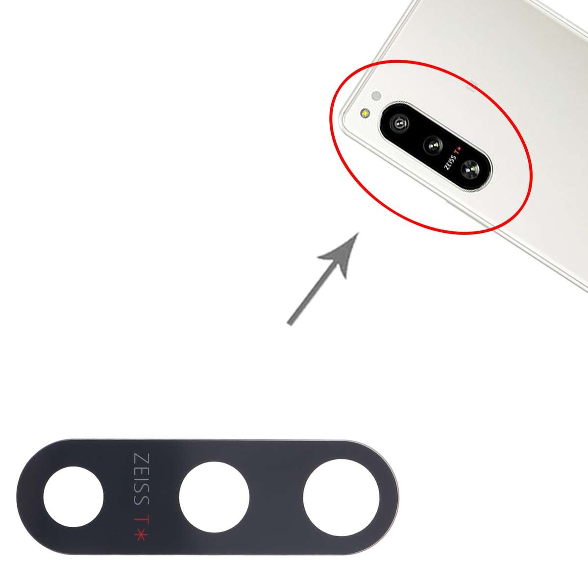 For Sony Xperia 5 IV Original Back Camera Lens