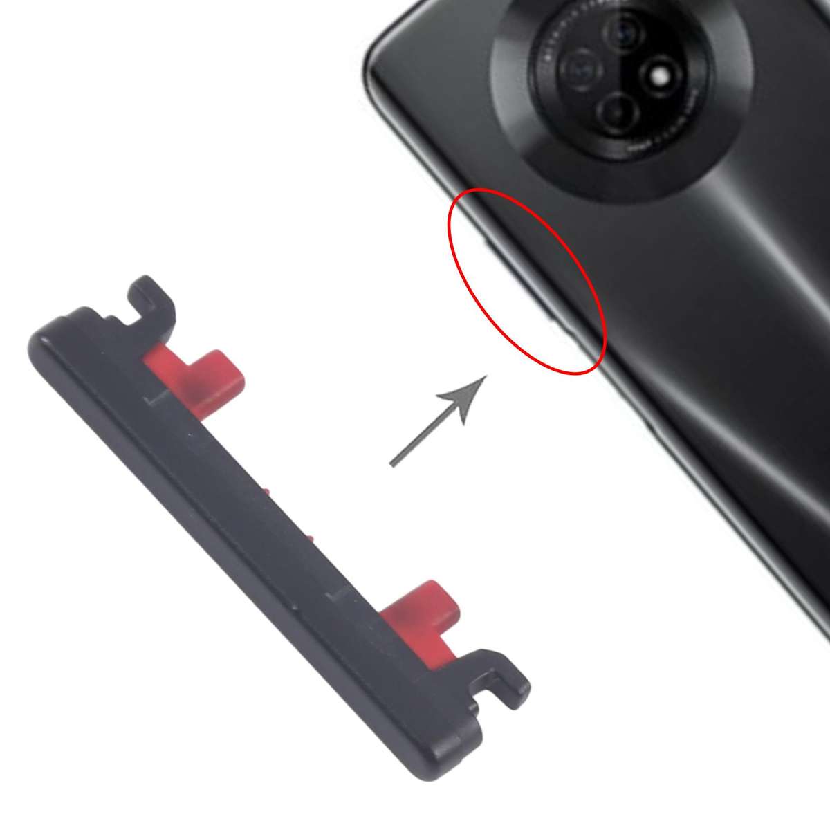 For Huawei Enjoy 20 Pro 10pcs Original Volume Control Button (Black)