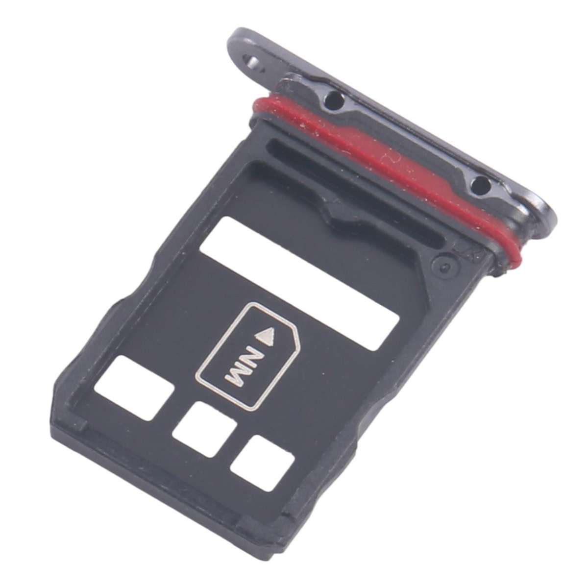 For Huawei Mate 40 Pro Original SIM Card Tray + NM Card Tray (Black)