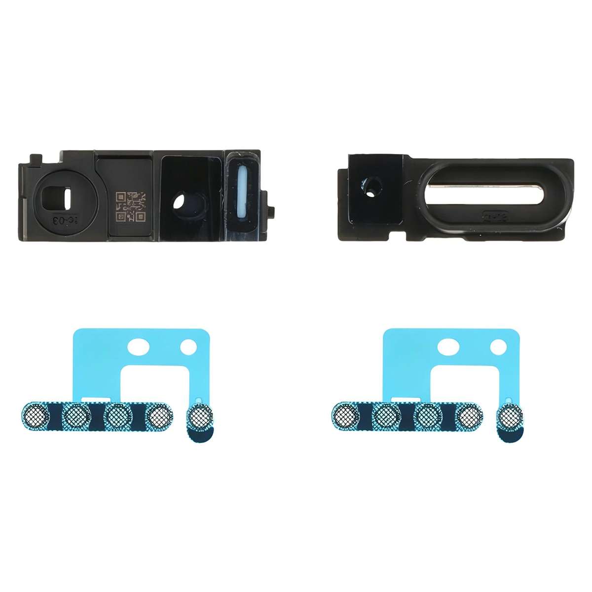 For iPhone 17 Pro 10sets Speaker Ringer Buzzer Dustproof Mesh (Blue)