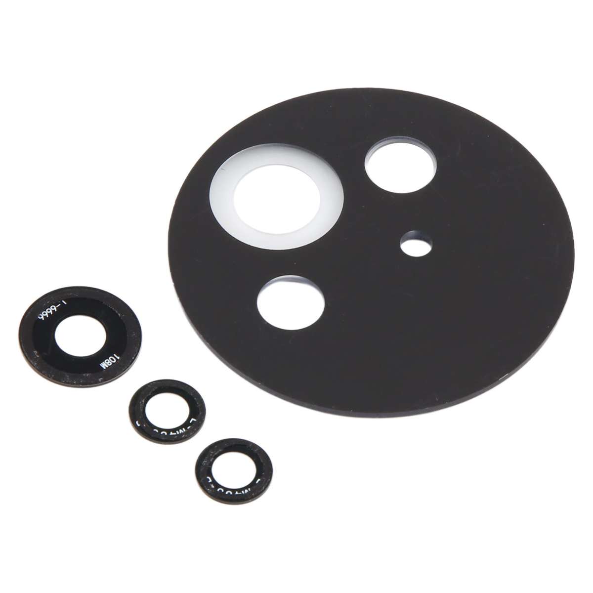 For TCL 50 NxtPaper / 50 Pro NxtPaper Original Back Camera Lens (Black)
