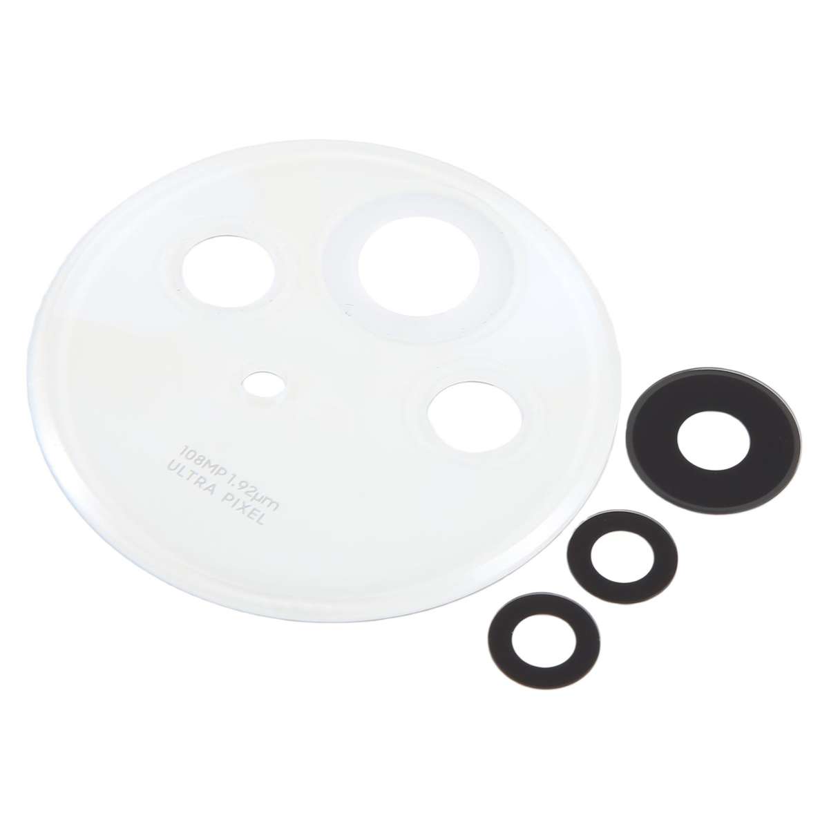 For TCL 50 NxtPaper / 50 Pro NxtPaper Original Back Camera Lens (Black)