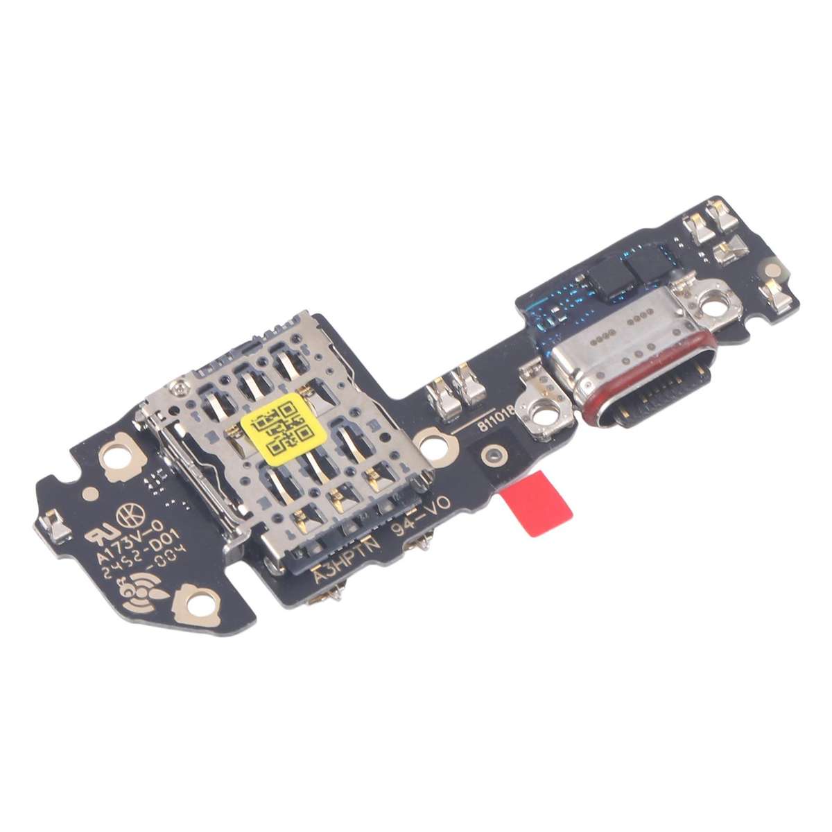 For Nothing Phone 3a A059 Charging Port Board With SIM Card Holder Socket