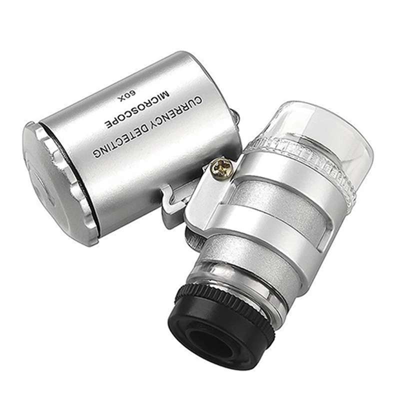 Special Microscope 60X Currency Detecting with LED Microscope