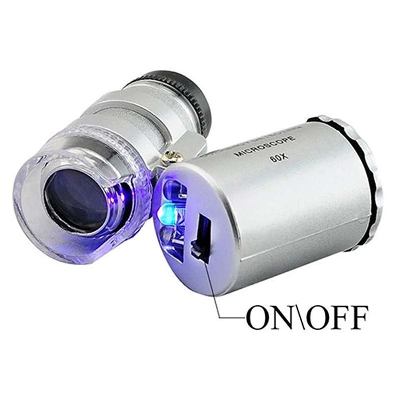 Special Microscope 60X Currency Detecting with LED Microscope