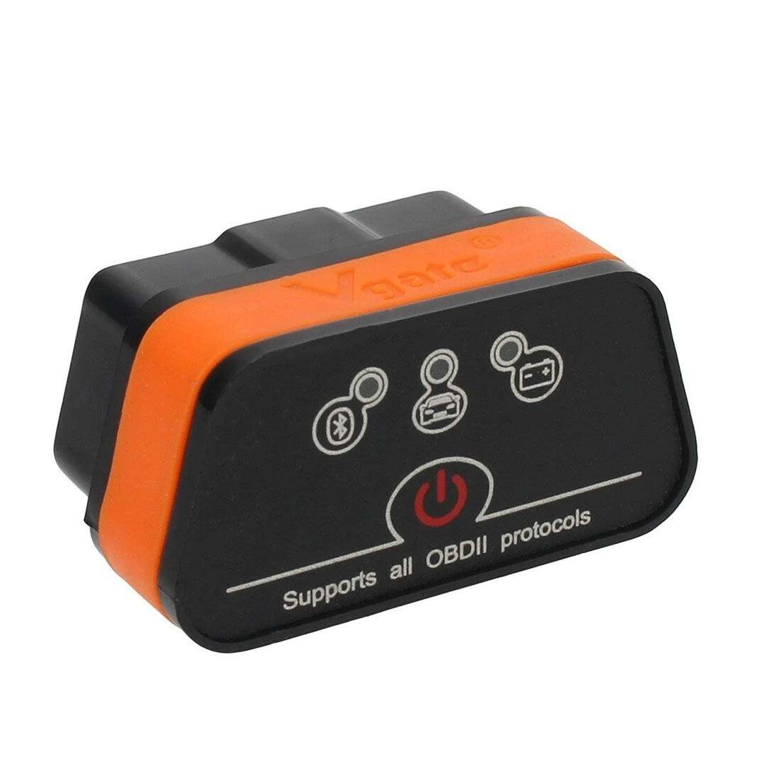 High Quality Super Mini Vgate iCar2 ELM327 OBDII WiFi Car Scanner Tool, Support Android & iOS(Black+