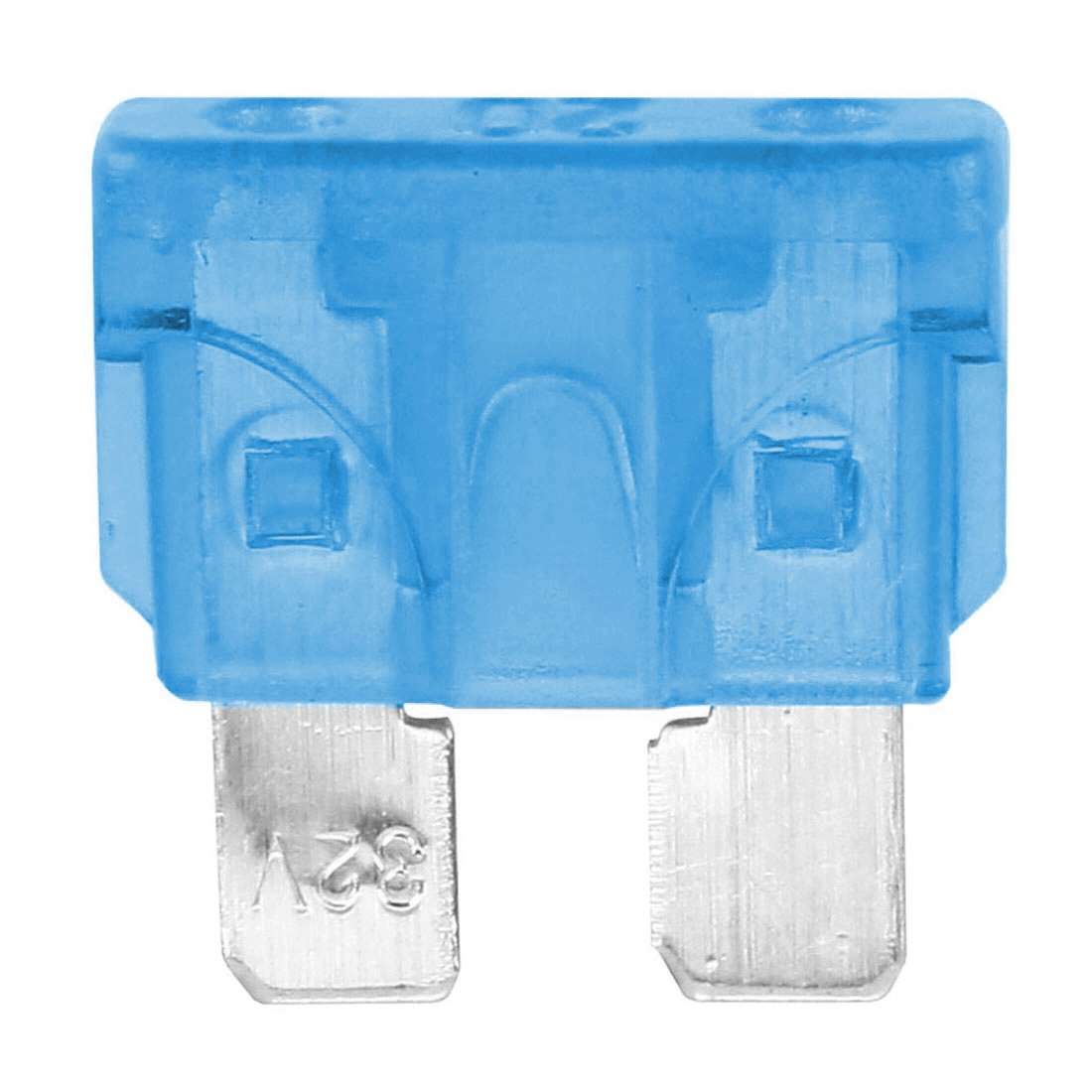 100 PCS Auto Mini Blade Fuse (15A) , DC 12V(Blue)