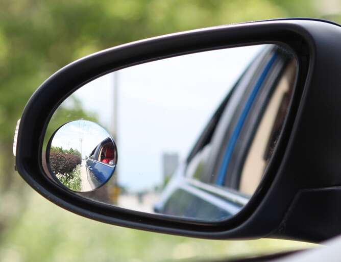 3R-036 Car Blind Spot Rear View Wide Angle Mirror, Diameter: 7.5cm