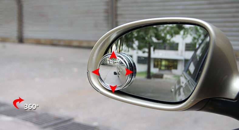 3R-036 Car Blind Spot Rear View Wide Angle Mirror, Diameter: 7.5cm