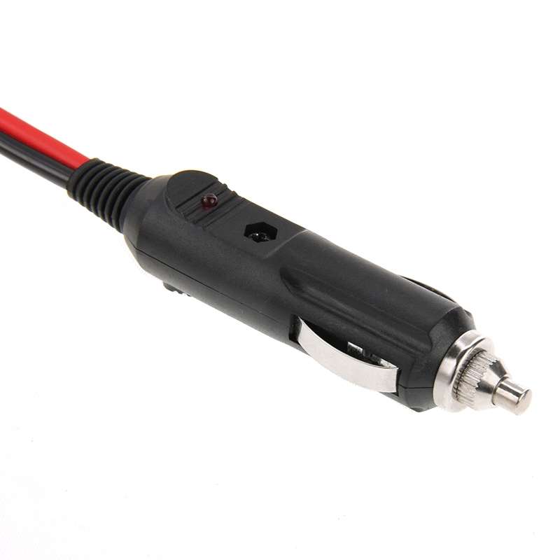 4 Plugs Cigarette Lighter Socket Extension Lead Adaptor Splitter