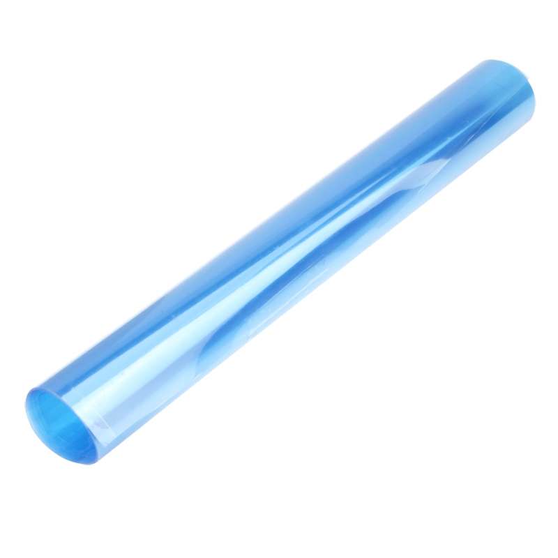 Protective Decoration Bright Surface Car Light Membrane /Lamp Sticker, Size: 195cm x 30cm(Baby Blue)