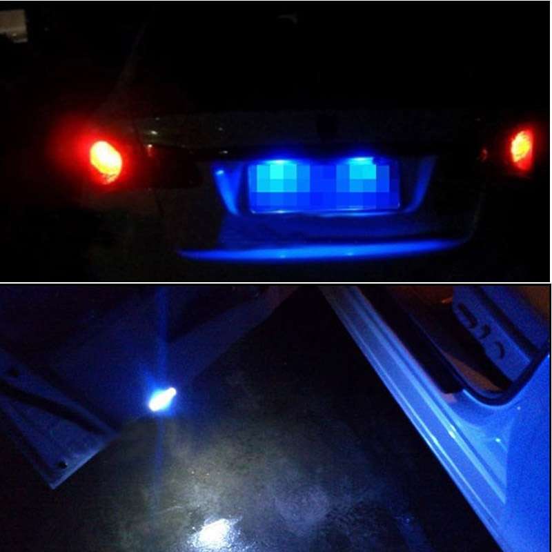 2 PCS 31mm 3W 180LM White Light 10 LED SMD 4014 CANBUS License Plate Reading Lights Car Light Bulb
