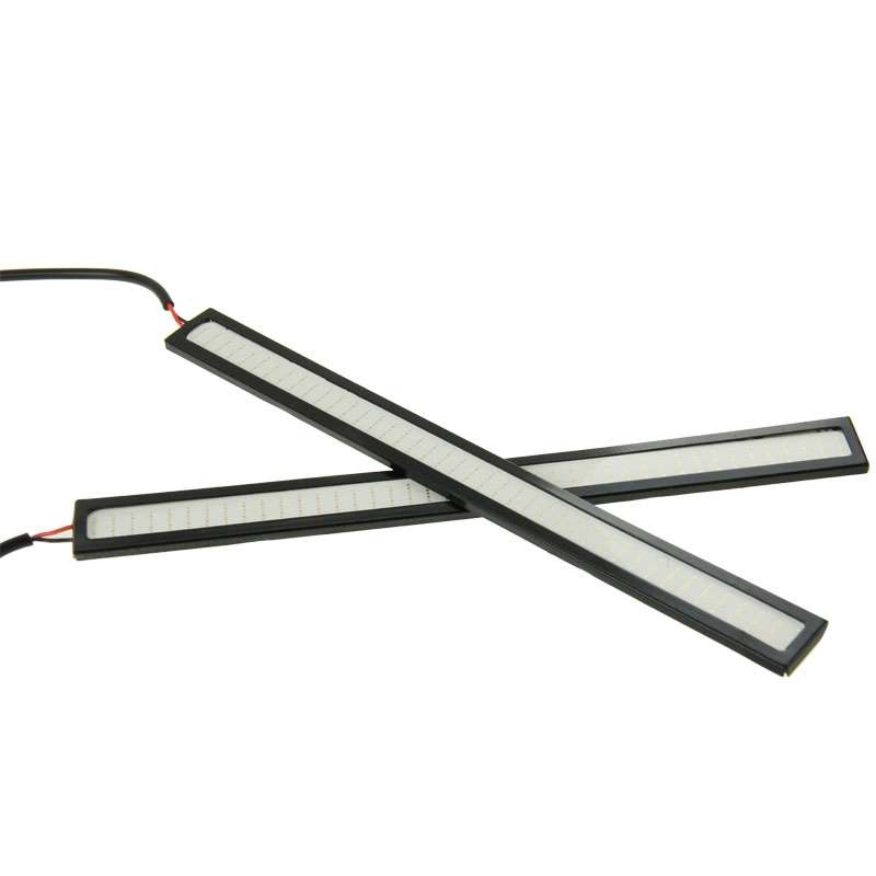 2 PCS 6W*2 DRL LED Blue Light Bar Car Light Source Waterproof Daytime Running Lights, DC 12V