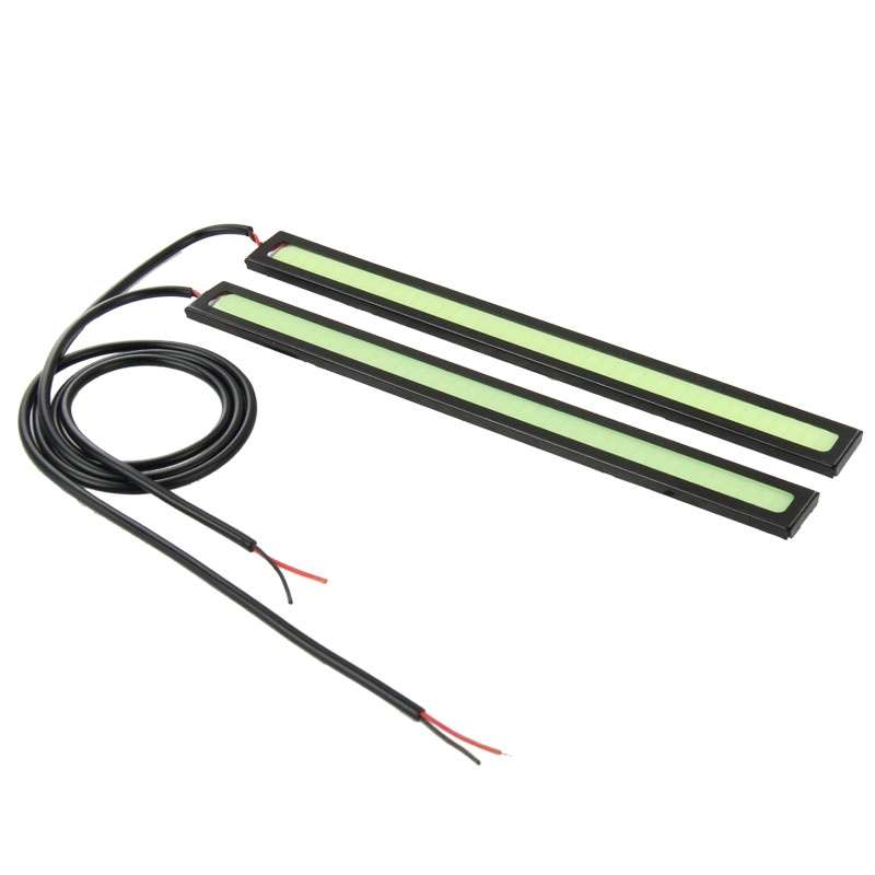 2 PCS 6W*2 DRL LED Blue Light Bar Car Light Source Waterproof Daytime Running Lights, DC 12V