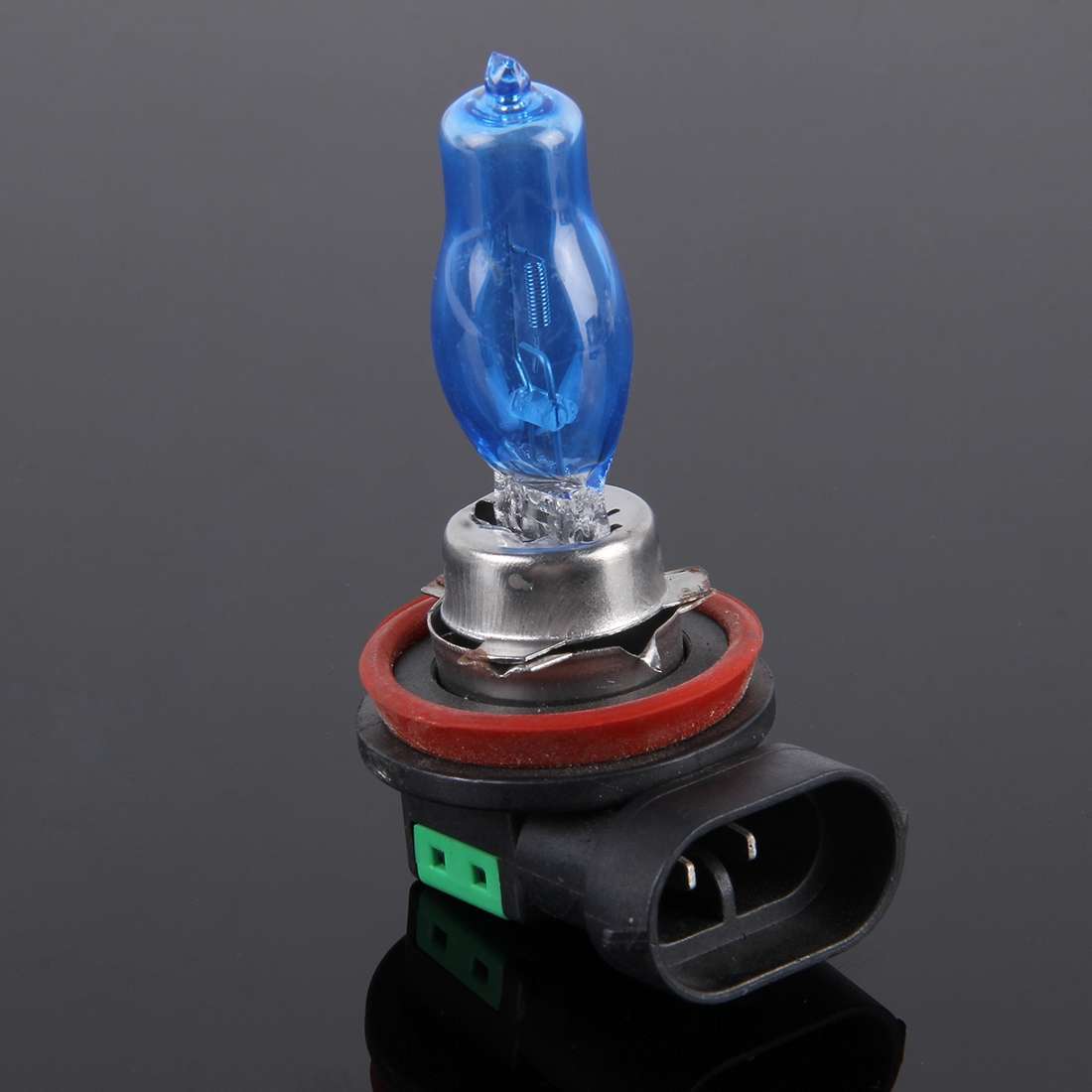HOD H11 Halogen Bulb, Super White Car Headlight Bulb, 12 V / 100W, 6000K 2400LM (Pair)