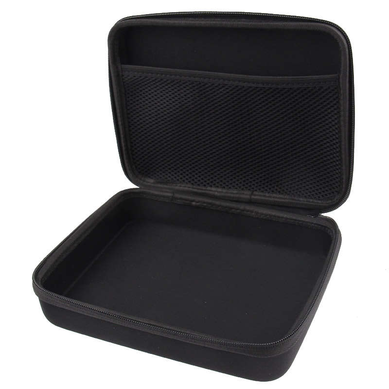 Shockproof Waterproof EVA Portable Case for GoPro, Insta360, DJI and Other Action Came ... (Black)