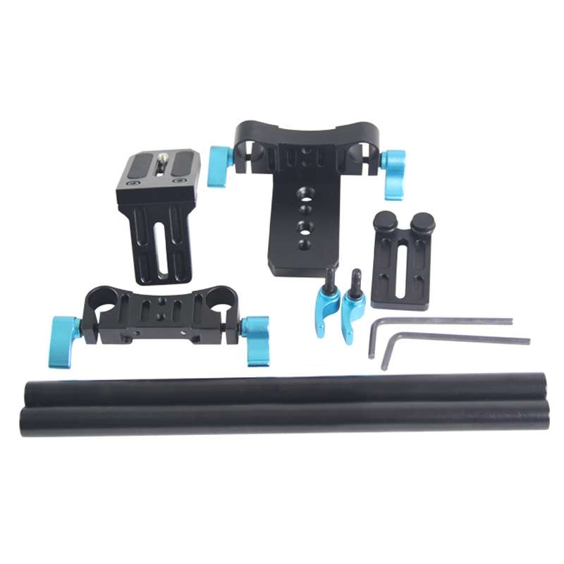 YEANGU YLG1005B 15mm Simple Stents Rail Rod for SLR Cameras