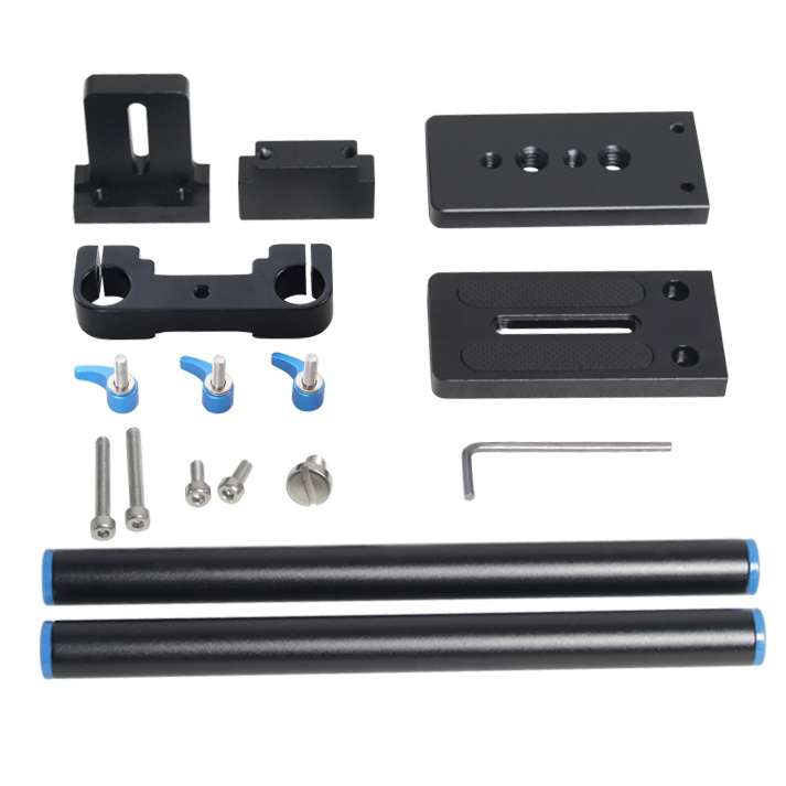 YEANGU YLG1005H 15mm Simple Stents Rail Rod for SLR Cameras