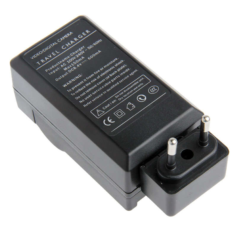 Digital Camera Battery Car Charger for Panasonic BCH7(Black)
