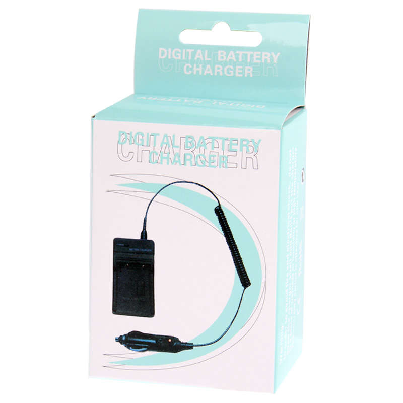 Digital Camera Battery Car Charger for Panasonic BCH7(Black)