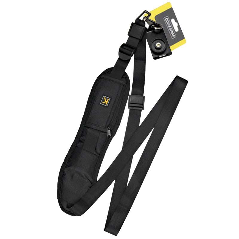 Safe & Fast Quick Rapid Camera Single Sling Strap(Black)