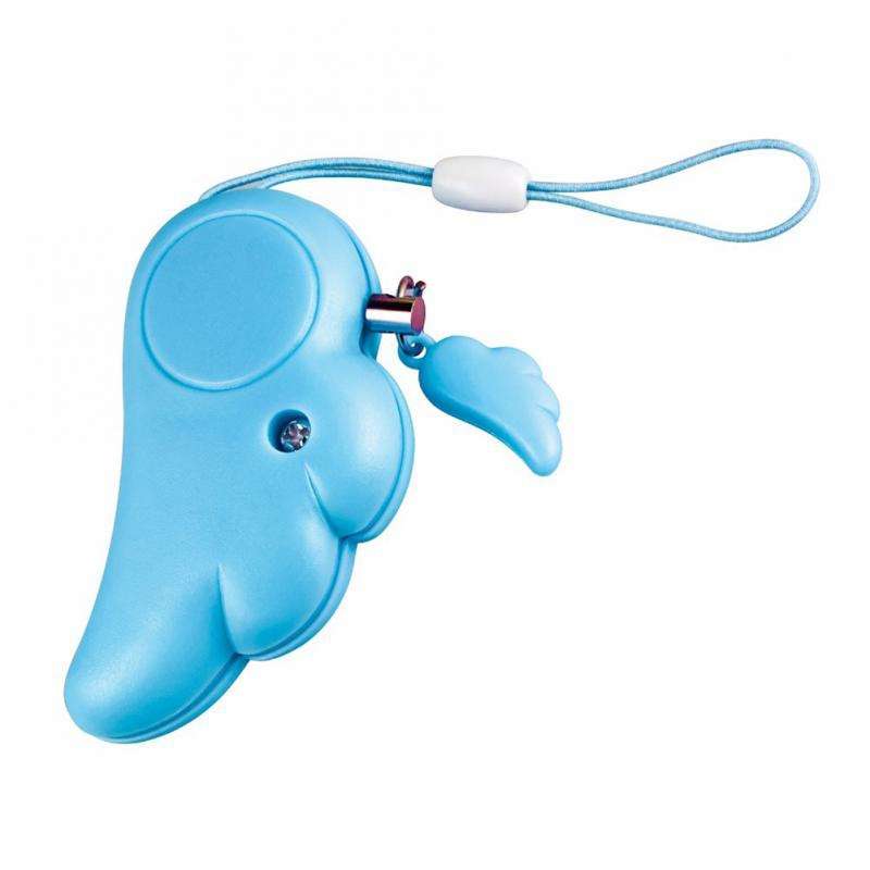 Angel Wing Anti-rape Device Personal Alarm, Self-defense Defend Wolf, Mini Alarm with 90dB Alarm So