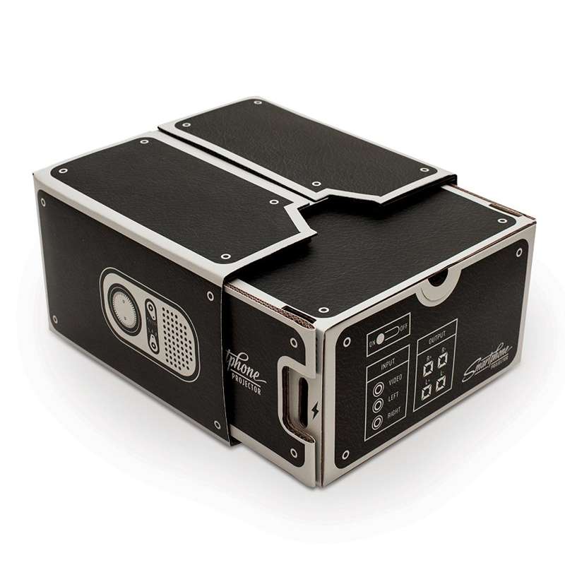 Cardboard Smartphone Projector / DIY Mobile Phone Projector Portable Cinema