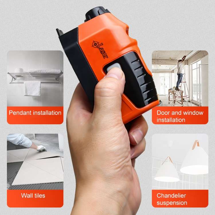 Laser Straight level meter(Orange)