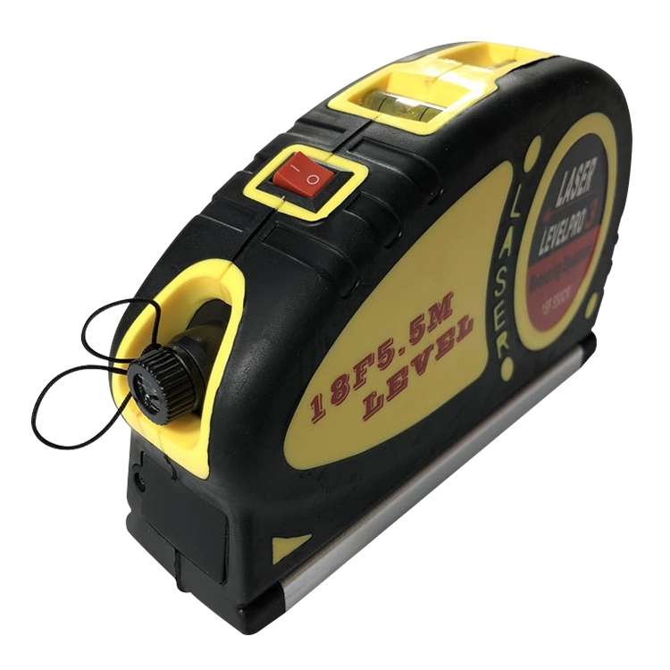 Laser Level with Tape Measure Pro (550cm), LV-05(Yellow)