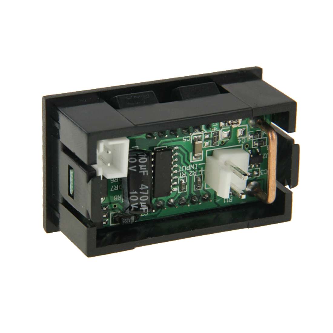 C27D Green Display LED Digital DC 0-10A Current Meter