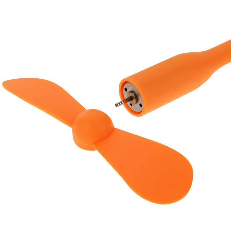 3.5 inch Flexible Micro USB 2.0 Powered 2-Blade Fan