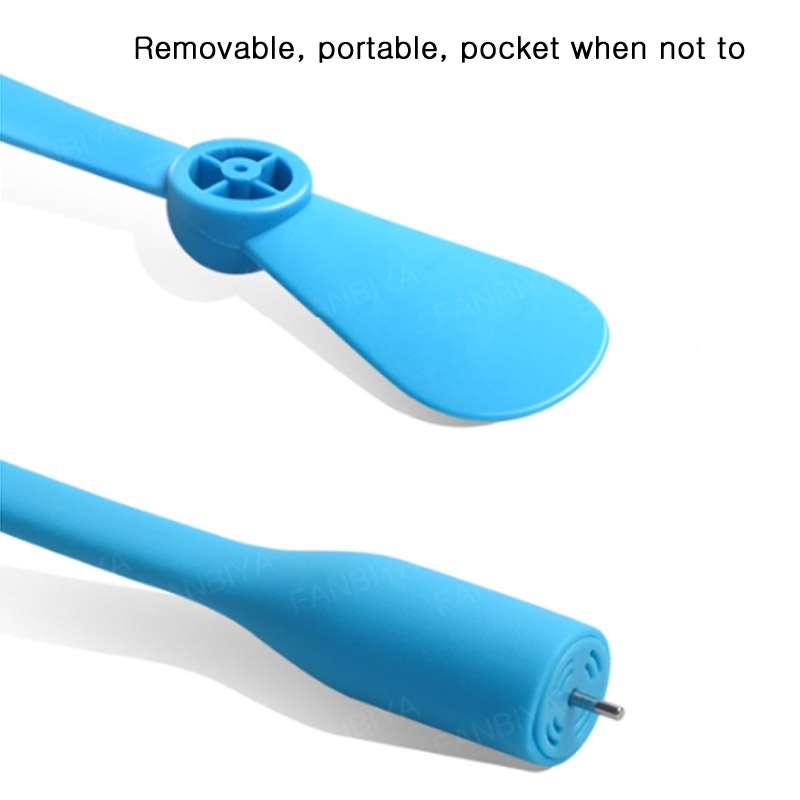 3.5 inch Flexible Micro USB 2.0 Powered 2-Blade Fan