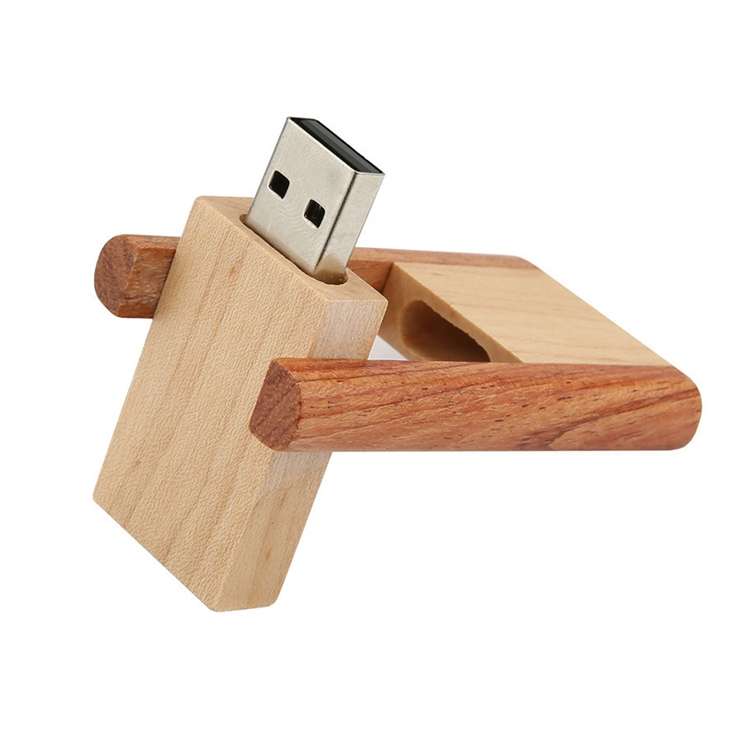4 GB Wood Material USB Flash Disk