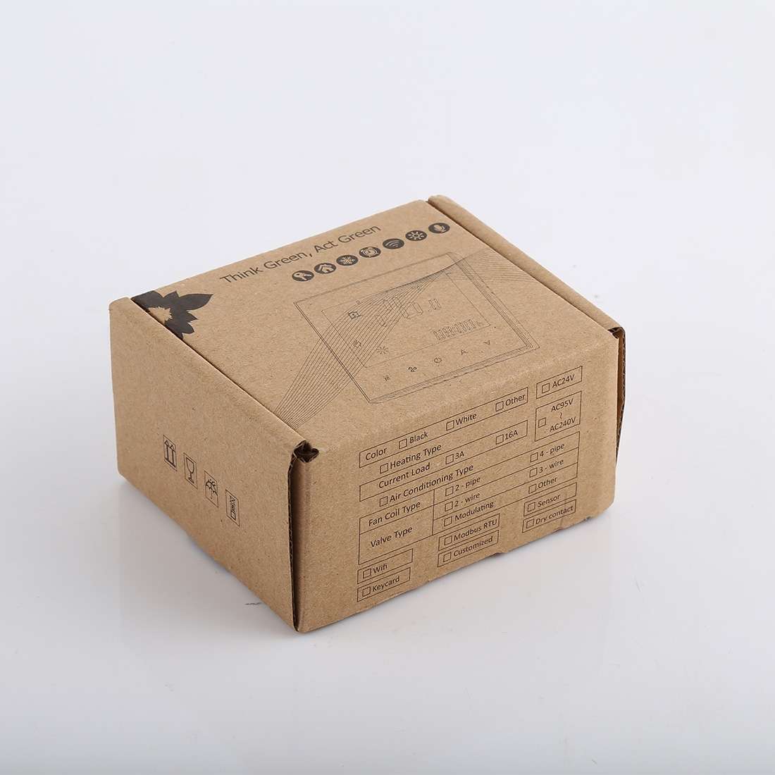 Electric Floor Heating System LCD Display Programmable Room Thermostat(Black)