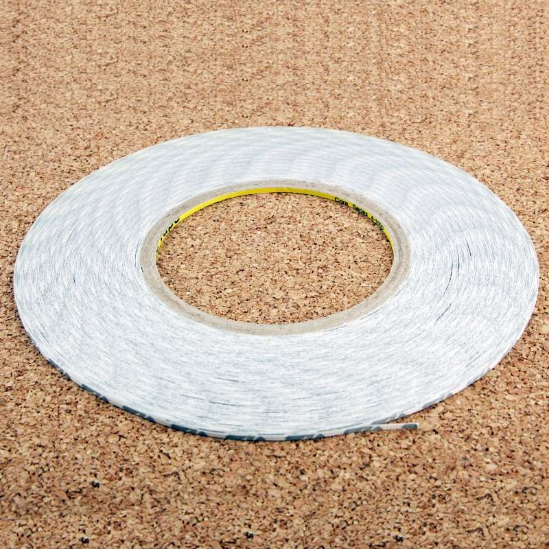 10mm Double Sided Adhesive Sticker Tape for iPhone / Samsung / HTC Mobile Phone Touch ... (White)