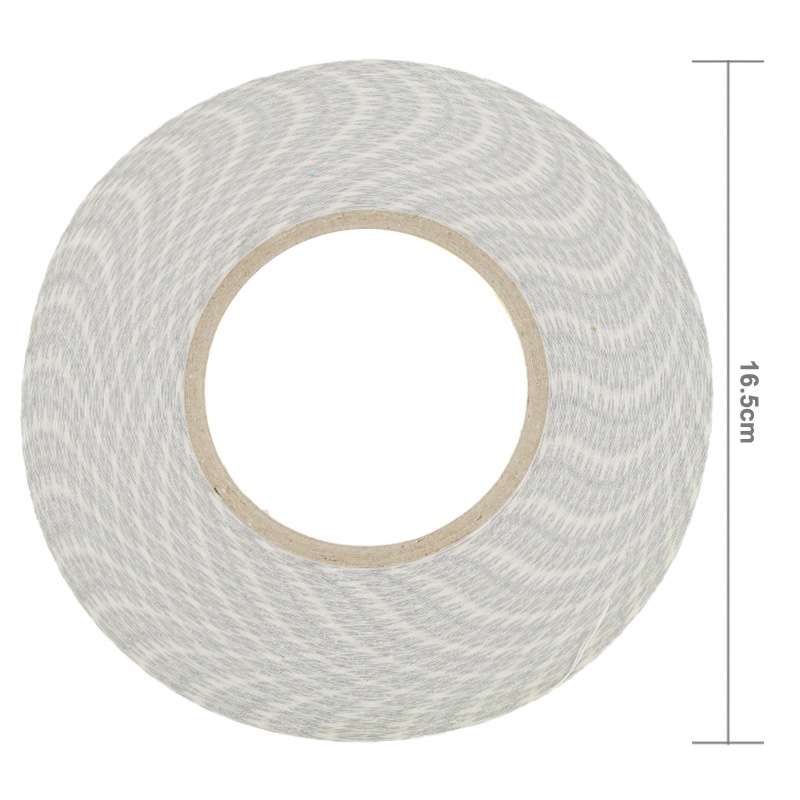 10mm Double Sided Adhesive Sticker Tape for iPhone / Samsung / HTC Mobile Phone Touch ... (White)