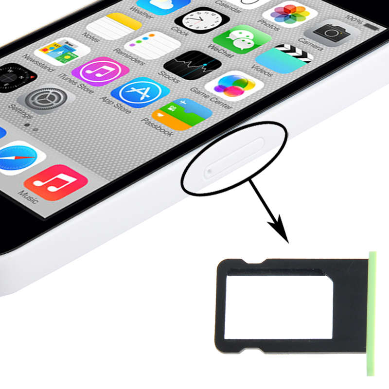 SIM Card Tray Holder for iPhone 5C(Pink)