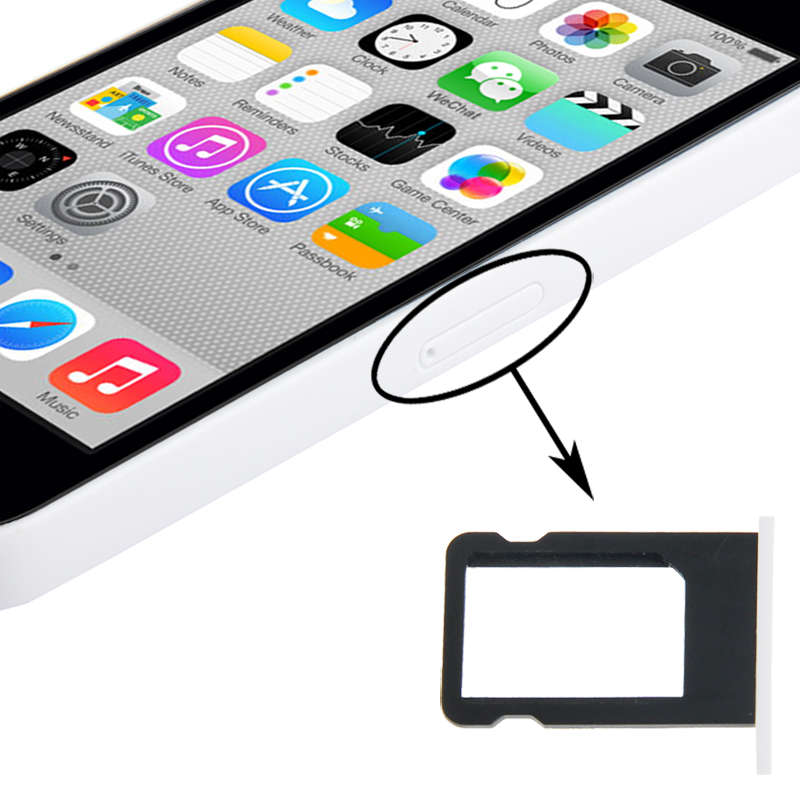 SIM Card Tray Holder for iPhone 5C(Pink)
