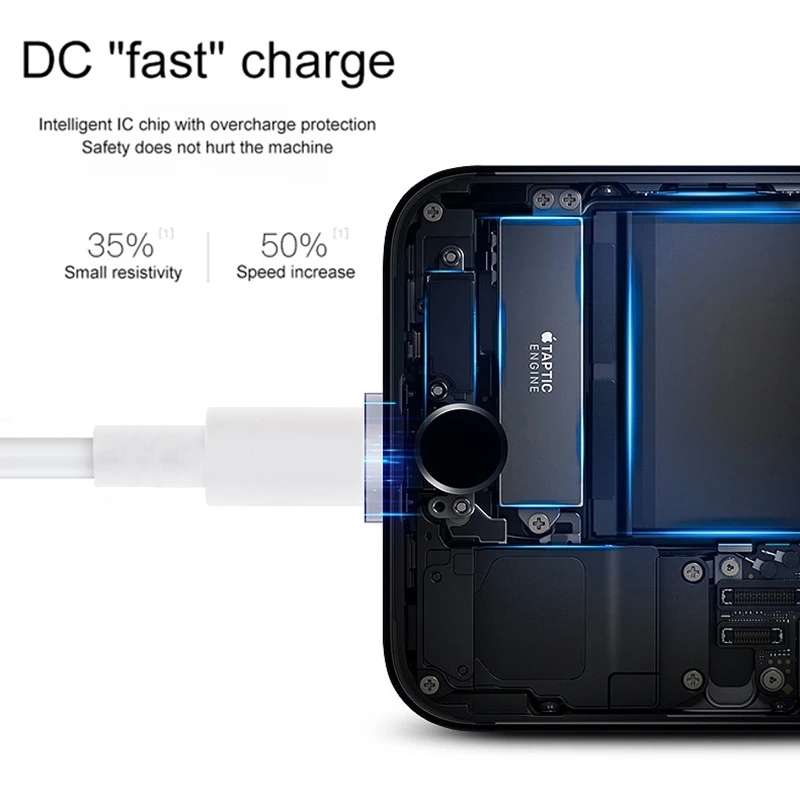 USB to 8 Pin Sync Data Charging Cable, Cable Length: 2m
