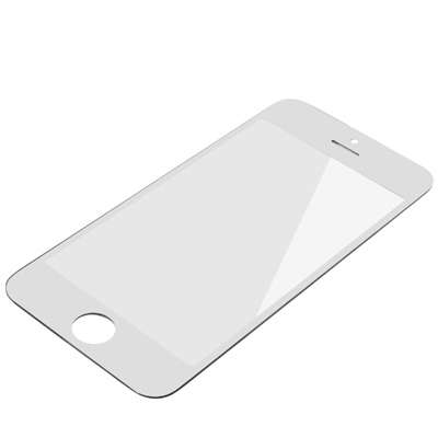 Front Screen Outer Glass Lens for iPhone 5 & 5S(Black)