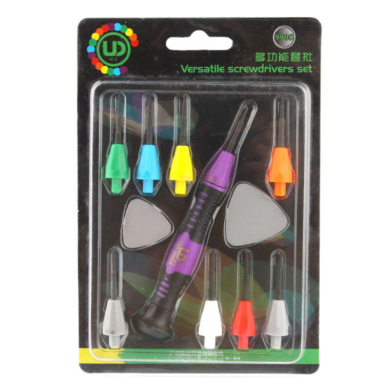 11 in 1 Versatile (Screwdrivers + Triangle Paddles Open Tools) Professional Screwdrivers Phone Dis
