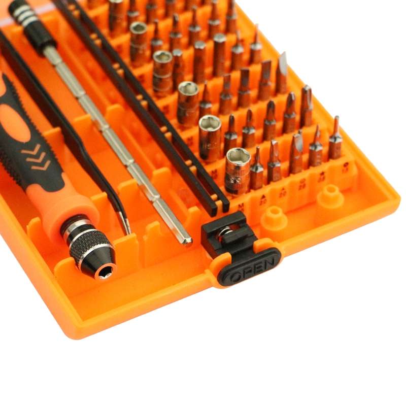 JAKEMY JM-8128 Magnetic Interchangeable 45 in 1 Multipurpose Precision Screwdriver Set Repair Tool