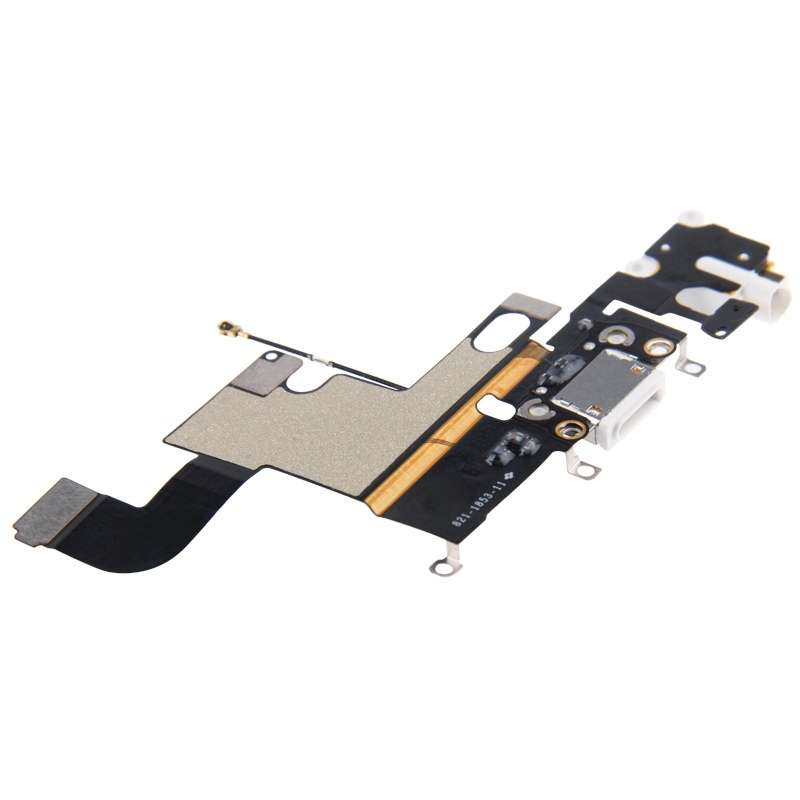 Charging Port Dock Connector Flex Cable for iPhone 6(Grey)