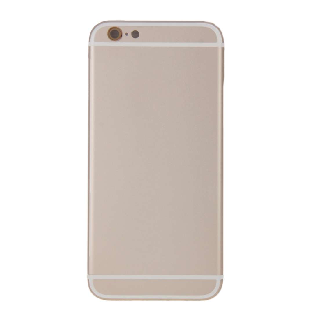 6 in 1 for iPhone 6 Plus (Back Cover + Card Tray + Volume Control Key + Power Button + Mute Switc...