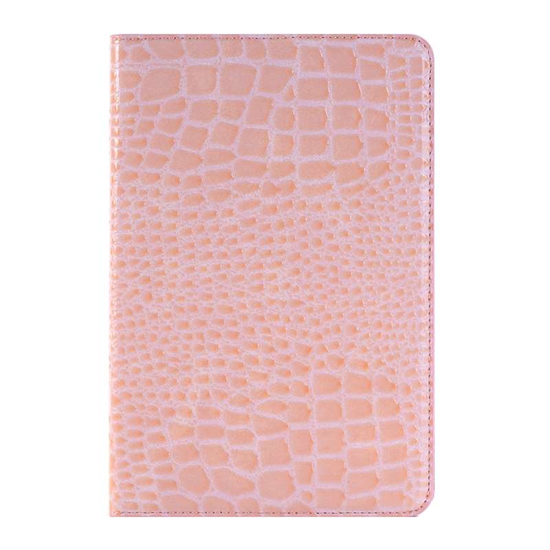 Crocodile Texture Horizontal Flip Leather Case with Holder & Card Slots & Wallet for iP ... (Pink)