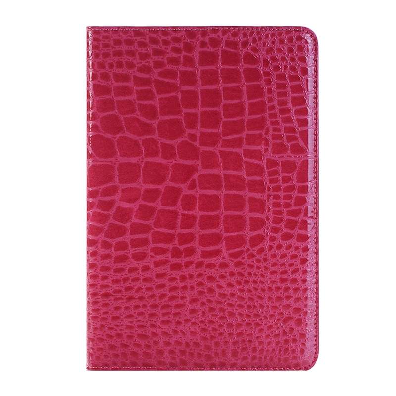Crocodile Texture Horizontal Flip Leather Case with Holder & Card Slots & Wallet for ... (Magenta)