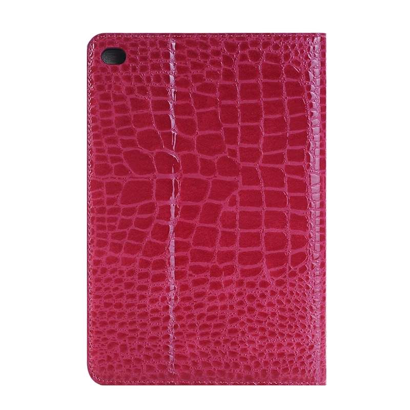 Crocodile Texture Horizontal Flip Leather Case with Holder & Card Slots & Wallet for ... (Magenta)